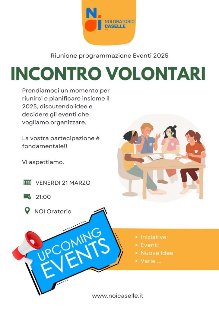 Incontro Volontari